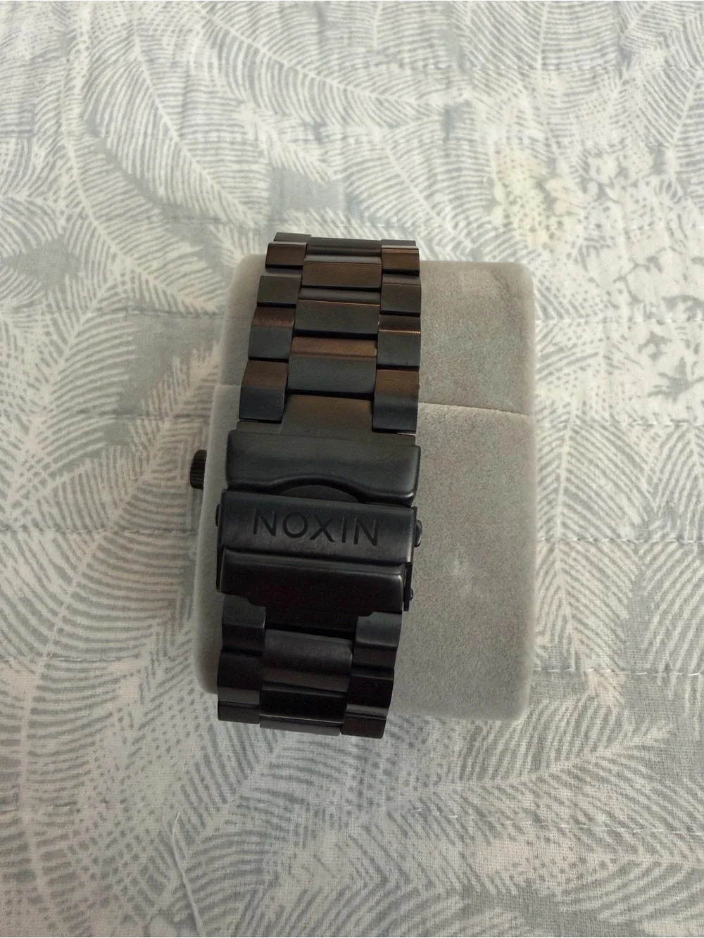 Nixon Black Stainless Steel Analog Watch